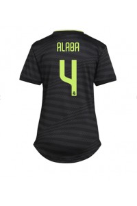 Real Madrid David Alaba #4 Fotballdrakt Tredje Klær Dame 2022-23 Korte ermer